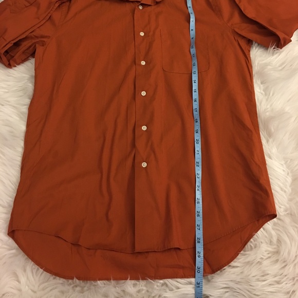 Men’s | Burnt orange | dress shirt - Picture 6 of 12